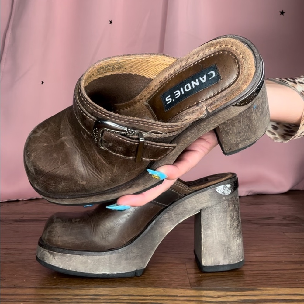 90s y2k Candies platform clogs - Picture 2 of 4